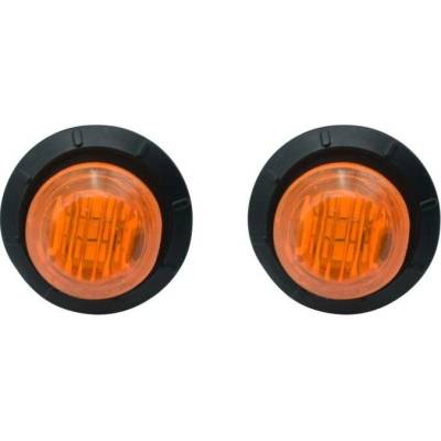 Oranžové LED obrysovky, 19mm