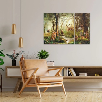 Art gift Декоративен панел за стена Интересен горски свят