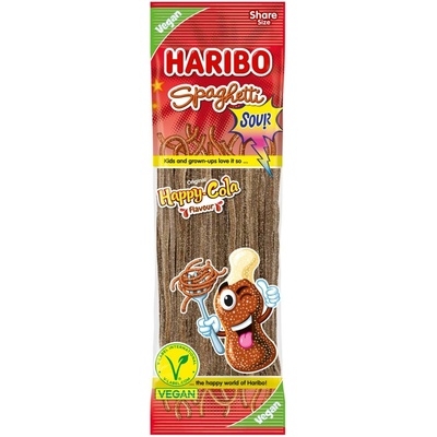 Haribo Spaghetti Cola Fizz Veggie 200 g