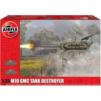 Airfix Plastikový model tanku A1360 M10 GMC Tank Destroyer 1:35