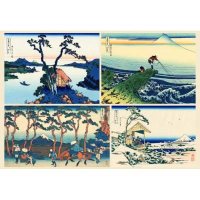 Grafika Hokusai Umenie Hokusai 1000 dielov