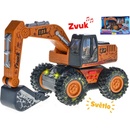 Mikro trading Bagr 25 cm na setrvačník se světlem a zvukem