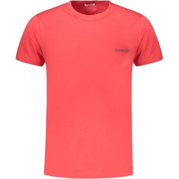 Bikkembergs Мъжка тениска с къс ръкав bikkembergs, Размер l, Цвят Червено (bkk3mts04_rogojibe)