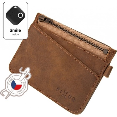 Fixed kožená Smile Coins se smart trackerem Smile Pro hnědá