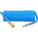 Airpress Пневматичен спирален маркуч PU с фитинги 5 m fi 12 x 8 mm 4304208 (4304208)