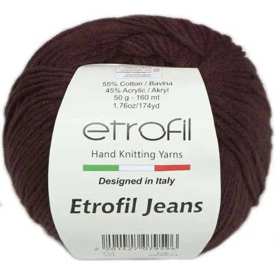 Jeans Etrofil 061 hnědá