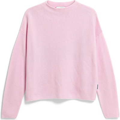 ARMEDANGELS Дамски пуловер ARMEDANGELS Women's Merinaa Links Links Jumper - Pink Mist (117-2431-1613)