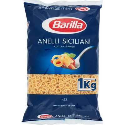 Barilla cestoviny anelli siciliani n.22 1 kg