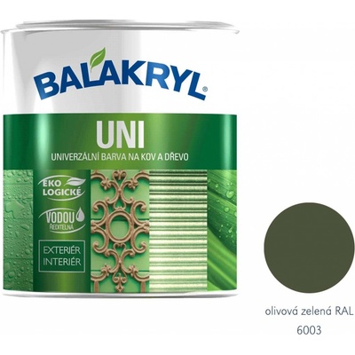 Balakryl Uni satin 0,7 kg olivová zelená