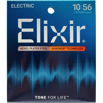 Elixir Nanoweb 7-String Light