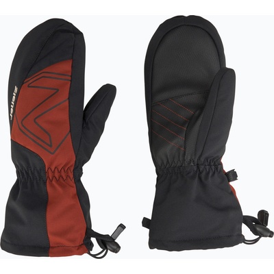 ZIENER Детски скиорски ръкавици ZIENER Lavalino Aquashield AW Mitten woody brown
