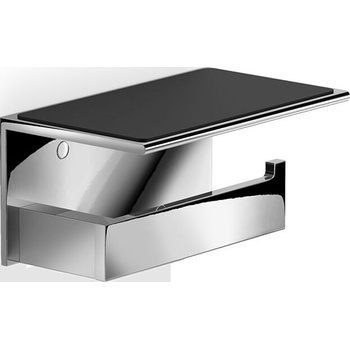 DECOR WALTHER Закачалка за тоалетна хартия Contract с рафт хром (0654100)