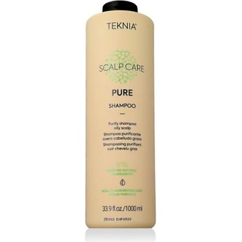 Lakmé Teknia Scalp Care Pure Shampoo 1000 ml шампоан против мазен скалп унисекс