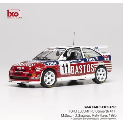 IXO Ford Escort RS Cosworth Rally Ypres 1995 11 Duez Grataloup 1:43