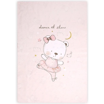 Image 1 of Lorelli ПЛИК С ЦИП ЗА ЗАВИВКА 140/95 РОЗОВО МЕЧЕ БАЛЕРИНА (3800166114767)