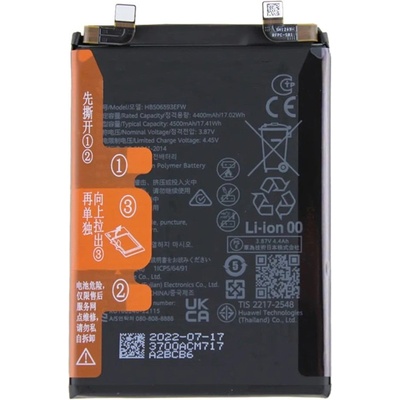 Huawei HB506593EFW Съвместима Литиево-полимерна Батерия 3.87V / 4400mAh за Huawei nova 10 Pro 4G / nova 11 Pro / nova 11 Ultra