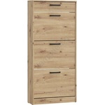 FORTE Шкаф за обувки KAVI в цвят дъб artisan (FR0079)