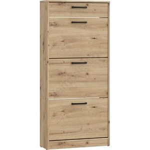 FORTE Шкаф за обувки KAVI в цвят дъб artisan (FR0079)