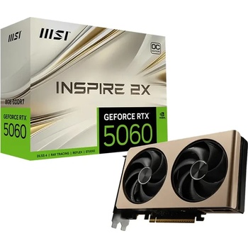 MSI GeForce RTX 5060 Inspire 2X OC 8GB GDDR7 128bit