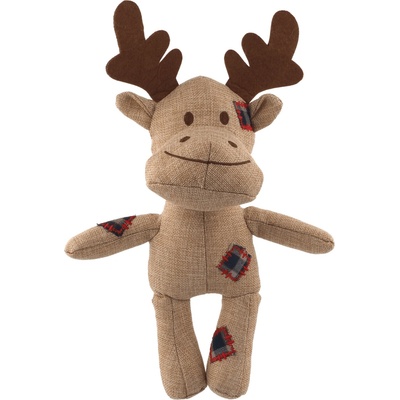 Dog Fantasy Winter tale pískací sob z juty 30 cm – Zboží Dáma