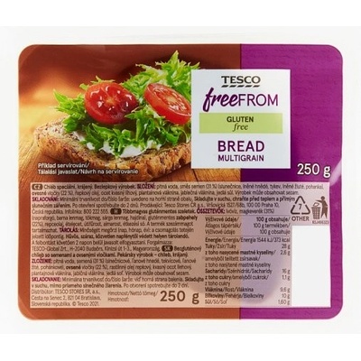 Tesco Free From Chléb speciální krájený 250 g