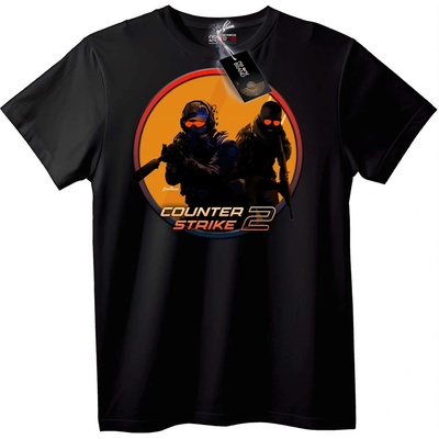 NOONEBRAND Тениска Counter-Strike 2 - XL, Black