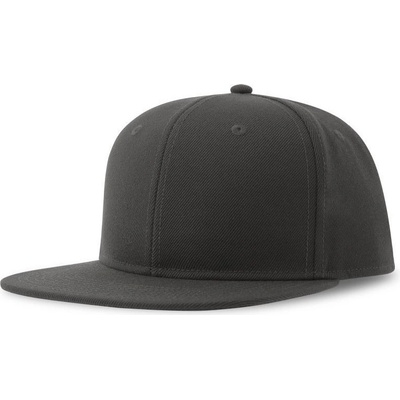 Atlantis Headwear Snap Back-S 6 panelová baseballová COT-33025567099 Šedá tmavá