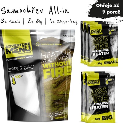 Adventure Menu Samoohřev All in 5 x 50 g