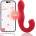 HoneyPlayBox JOI Thrust 2 Pressure Sensing App-Controlled Thrusting G-spot Vibrator & Tongue Clit Licker Red