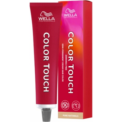 Wella Professionals Color Touch Pure Naturals Vegan 60 ml, 10/01 Lightest Blonde Natural Ash
