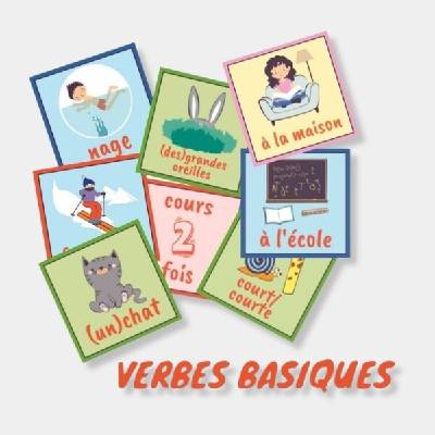 Basic verbs French (Outdoor Board Game)