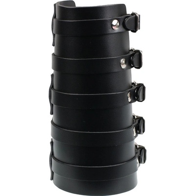 Leather & Steel Fashion náramek unisex black LSF1 21