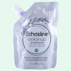 Echosline Italy EchosLine Регенерираща цветна маска Сребристо русо с интензивно действие 150 мл. Color Up Mask silver blond (0424195)