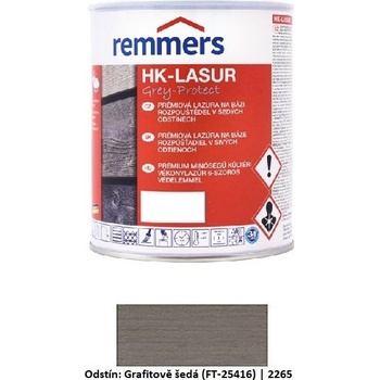 Remmers HK Lasur 0,1 l Graphitgrau