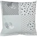 Bellatex Srdce patchwork 40 x 40 cm