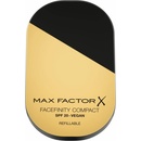 Max Factor Facefinity Refillable kompaktný zmatňujúci make-up SPF20 006 Golden 10 g