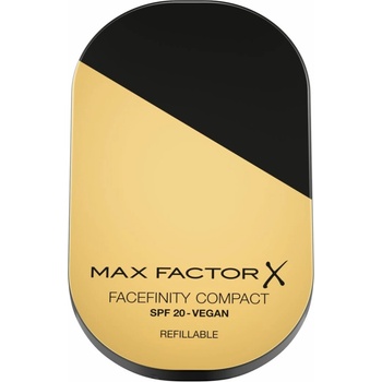 Max Factor Facefinity Refillable kompaktný zmatňujúci make-up SPF20 006 Golden 10 g