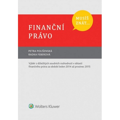 Musíš znát... Finanční právo