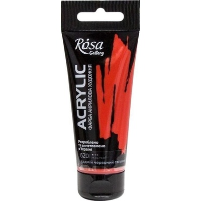 Rosa Gallery АКРИЛНА боя Cadmium Red Light (620) 60 ml 1 бр (3241620)