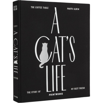 Printworks Албум за снимки A CAT´S LIFE, черен, Printworks (PRPW00660)