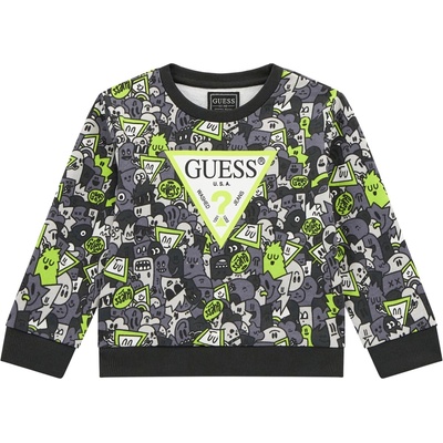 Guess Блуза с дълъг ръкав Guess - С човечета, многоцветна, 12 м (20253-N5YQ00-KA6R4-PK01-12M)