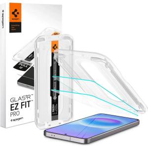 Spigen GLAS. TR "EZ FIT PRO" 2 бр. Galaxy A57 5G прозрачно защитно стъкло (AGL11397)