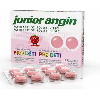 Junior-Angin pre deti Jahoda 36 pastiliek