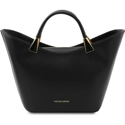 Tuscany Leather Kožená kabelka čierna 2287 1 2
