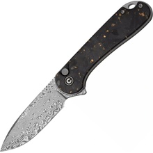 Civivi Button Lock Elementum II C18062P-10 Damascus Carbon Fiber/Resin