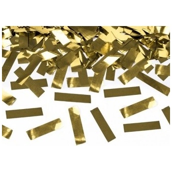 vystřelovací konfety zlaté 40cm