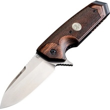 Hogue Knives Sig Sauer Folder Spear Point Reinforced Walnut Handles