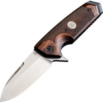 Hogue Knives Sig Sauer Folder Spear Point Reinforced Walnut Handles