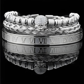 HARAHU Гривни br-34365 - Сребърна kp34365 (br-34365)