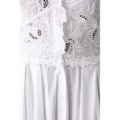 Ermanno Scervino LIFE рокля от памук с еластан (D484Q304ZQR)